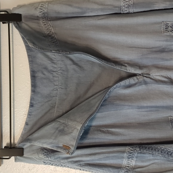 Free People Dyed High Low Midi Skirt Small - Picture 10 of 14